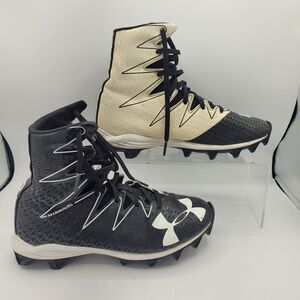 Under Armour Highlight ClutchFit Black Football Cleats Youth Size 5Y 1269697-001